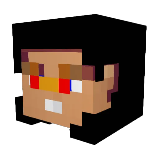 Che_ladd24 Minecraft avatar head, 3D render