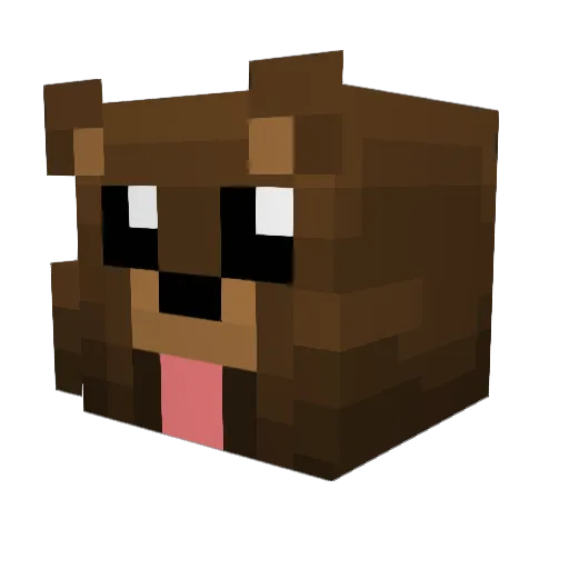 CheapChopCones Minecraft avatar head, 3D render
