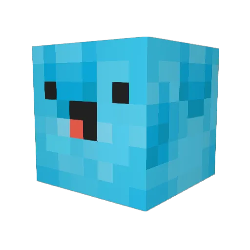 CheapMCAllegro Minecraft avatar head, 3D render