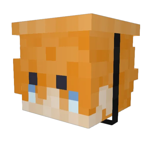 Cheat98987 Minecraft avatar head, 3D render