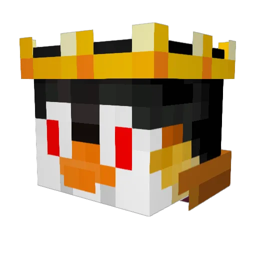 Chebuchel5684 Minecraft avatar head, 3D render