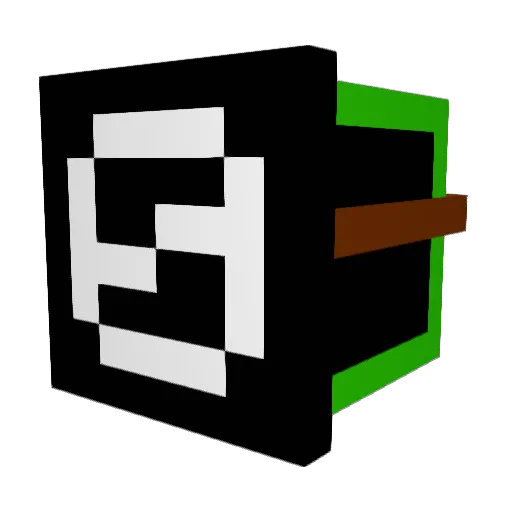 Chechkin Minecraft avatar head, 3D render