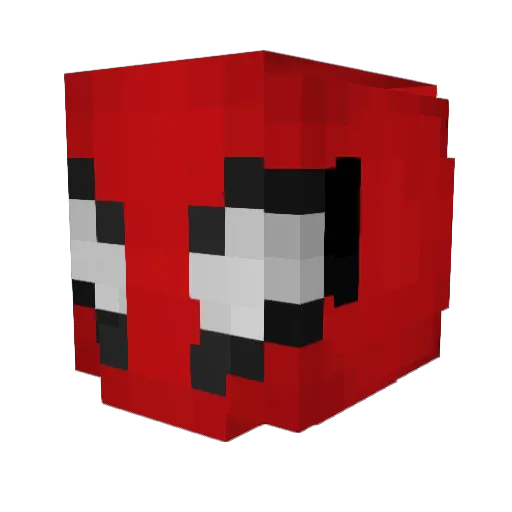 Chechnya99 Minecraft avatar head, 3D render