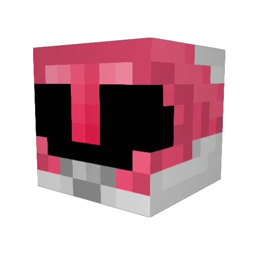 Cheeelllyyy Minecraft avatar head, 3D render