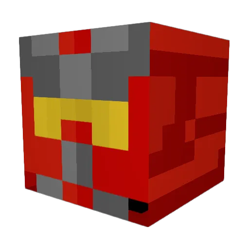 Cheehooey Minecraft avatar head, 3D render