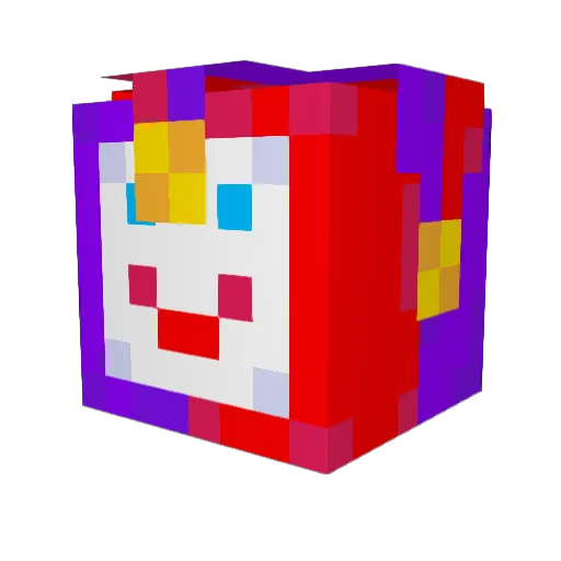 CheekyAlarm9876 Minecraft avatar head, 3D render