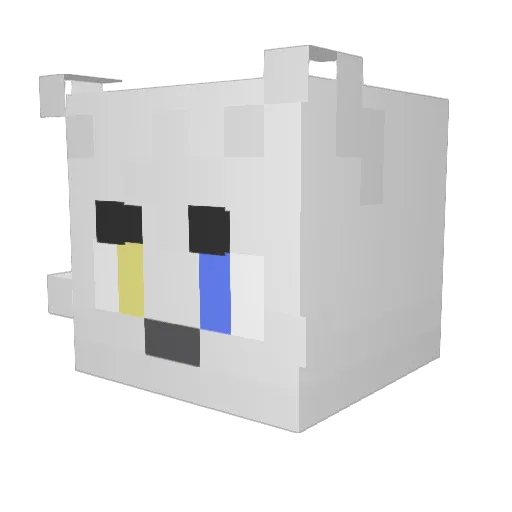 Minecraft-Avatar von CheemsCakes: Kopf als 3D-Render