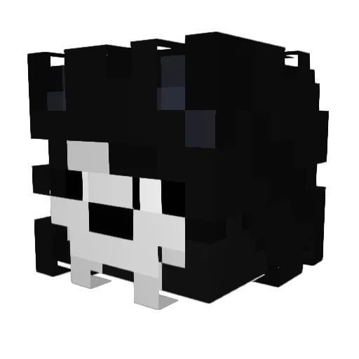 Cheemsy__ Minecraft avatar head, 3D render