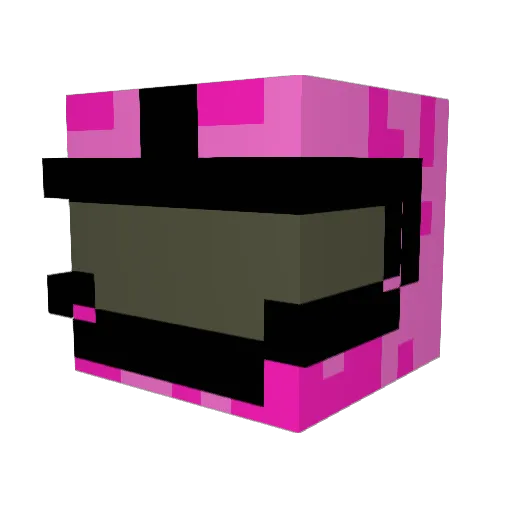 Cheerio2011 Minecraft avatar head, 3D render
