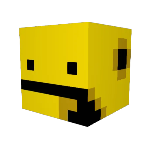 Cheese043 Minecraft avatar head, 3D render