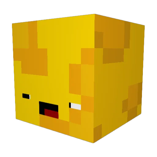 Cheese6855 Minecraft avatar head, 3D render