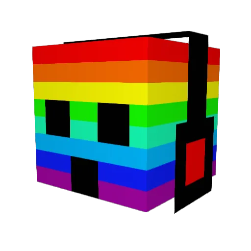 CheeseBH Minecraft avatar head, 3D render