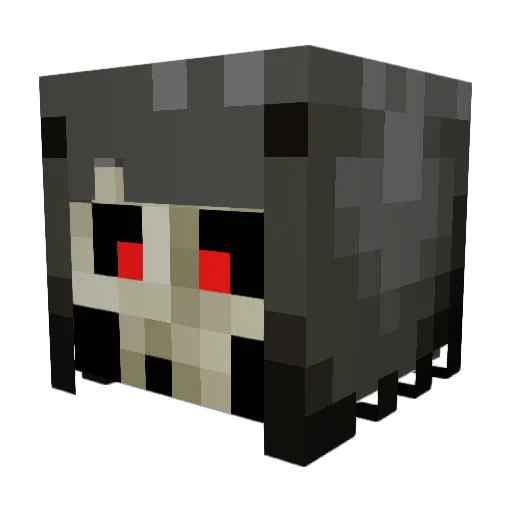 CheeseCakeOmNom Minecraft avatar head, 3D render