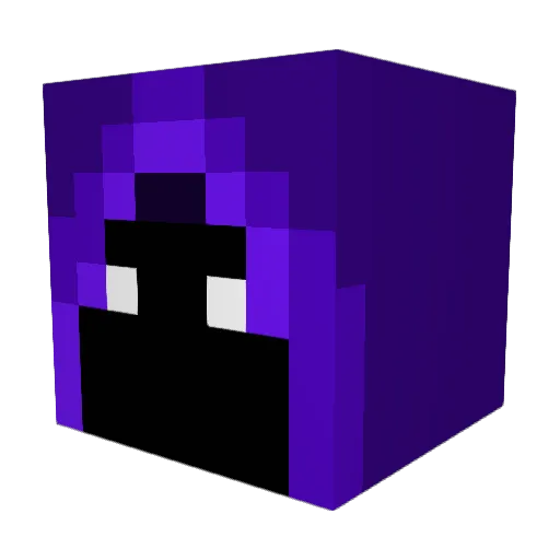 CheeseCupNoodle Minecraft avatar head, 3D render