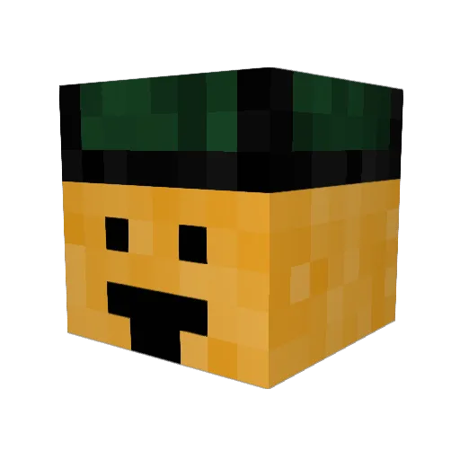 CheeseKing423 Minecraft avatar head, 3D render