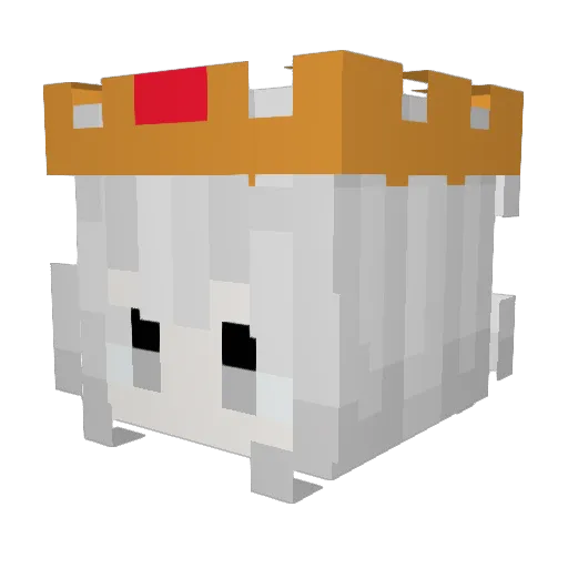 CheeseMiew1107 Minecraft avatar head, 3D render