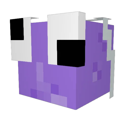 CheeseQueen94 Minecraft avatar head, 3D render