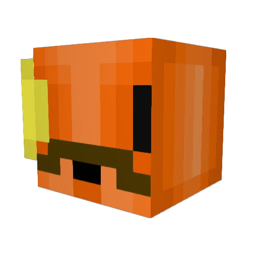 Cheese_Burger12 Minecraft avatar head, 3D render