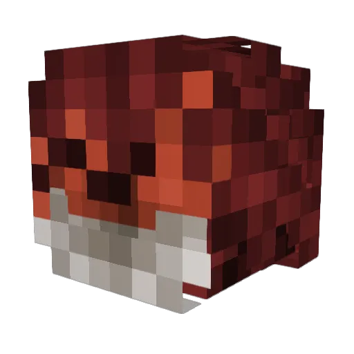 Cheesebalz59 Minecraft avatar head, 3D render
