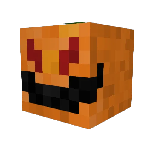 Cheeseburger11b Minecraft avatar head, 3D render