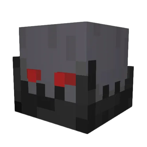 Cheesedoughnuts Minecraft avatar head, 3D render