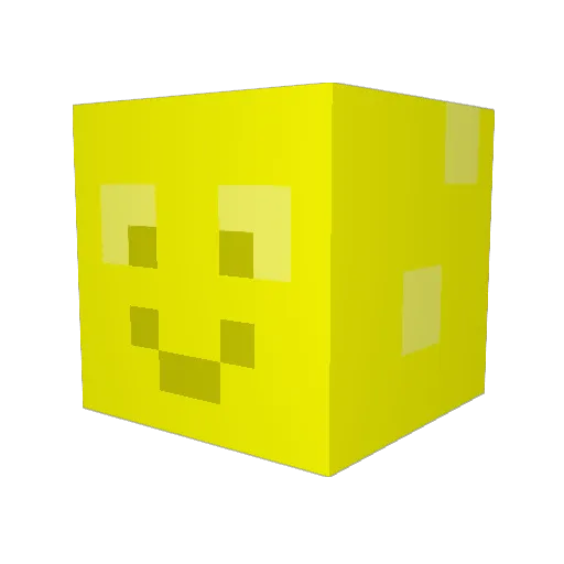 Cheesers30 Minecraft avatar head, 3D render