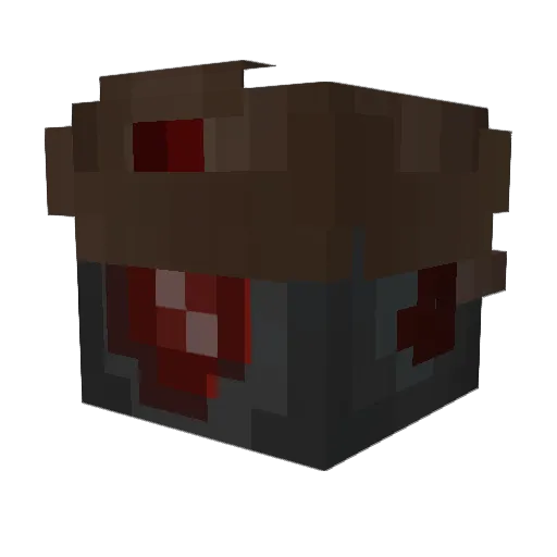 Cheesesword44 Minecraft avatar head, 3D render