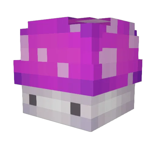 Cheesewby Minecraft avatar head, 3D render