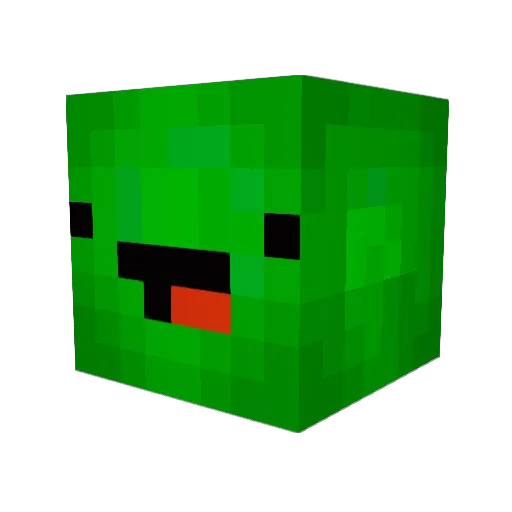 CheesiestQueer Minecraft avatar head, 3D render