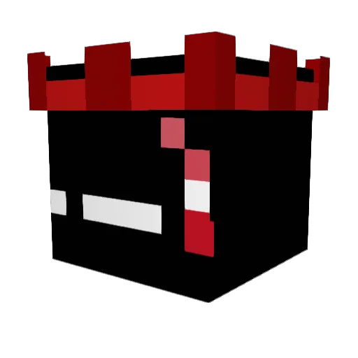 CheesyChad123 Minecraft avatar head, 3D render