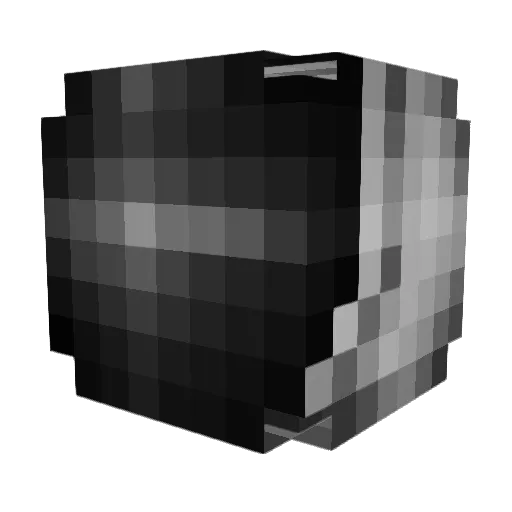 CheesyDibbles Minecraft avatar head, 3D render