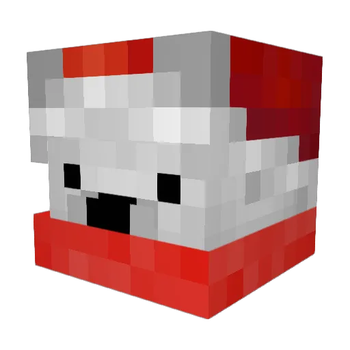 CheesyNurple Minecraft avatar head, 3D render