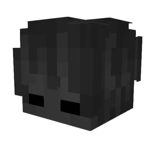 CheesyOne Minecraft avatar head, 3D render