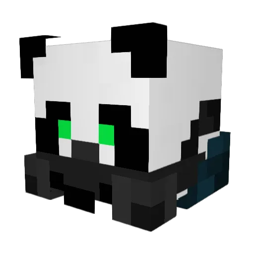 Cheesy_Asian Minecraft avatar head, 3D render