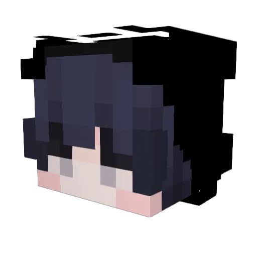 Cheeta05 Minecraft avatar head, 3D render