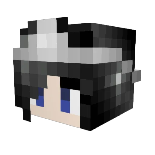 Cheetah235 Minecraft avatar head, 3D render