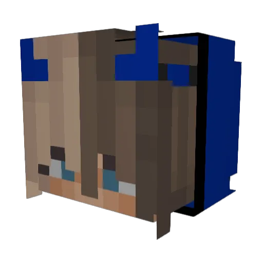 Cheeto1029 Minecraft avatar head, 3D render