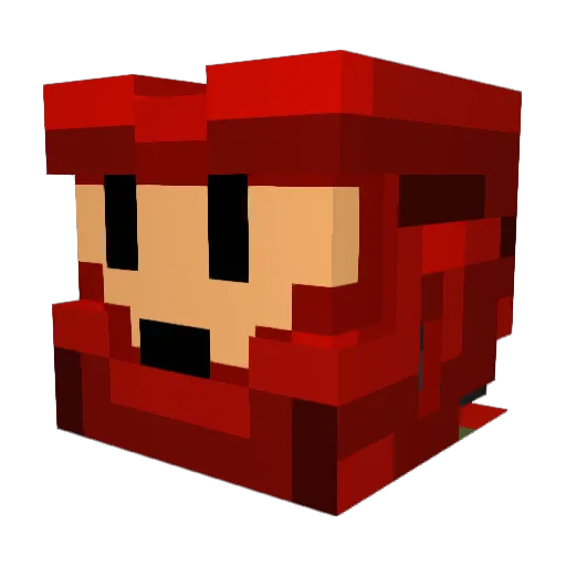 CheetoCat7 Minecraft avatar head, 3D render