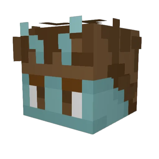 CheetoFreeto Minecraft avatar head, 3D render