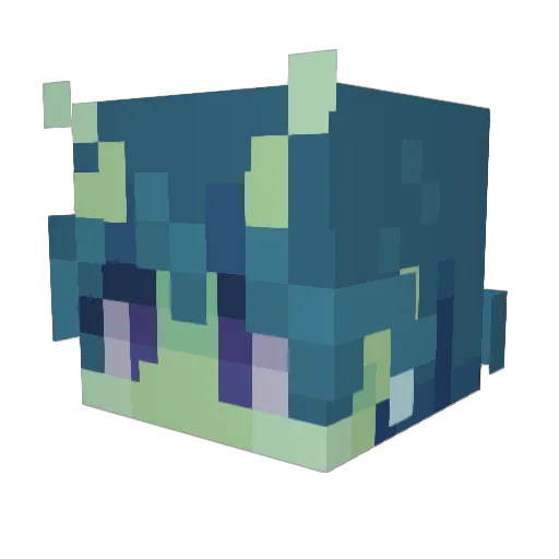 CheetoinaPocket Minecraft avatar head, 3D render