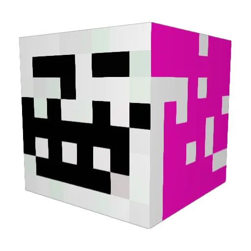 Cheetusnya Minecraft avatar head, 3D render