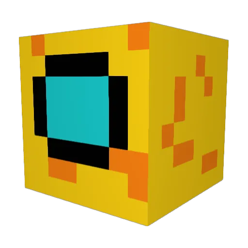 Cheezhead0 Minecraft avatar head, 3D render