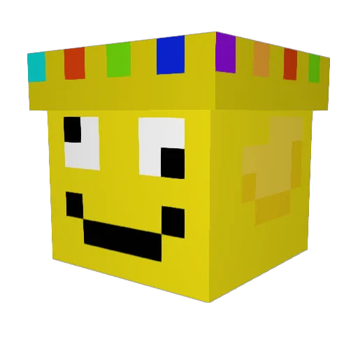 Cheezy0618 Minecraft avatar head, 3D render