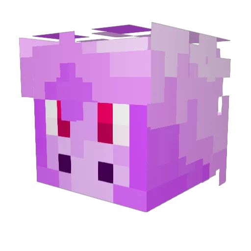 CheezyFella Minecraft avatar head, 3D render