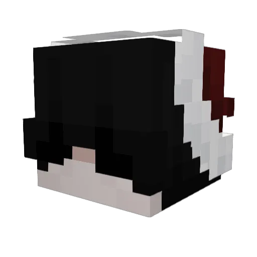 ChefDani Minecraft avatar head, 3D render