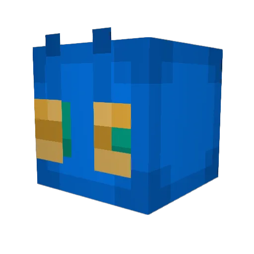 ChefGoldblum625 Minecraft avatar head, 3D render