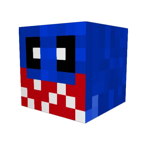 ChefJuna Minecraft avatar head, 3D render