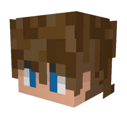 Chef_Enrique Minecraft avatar head, 3D render