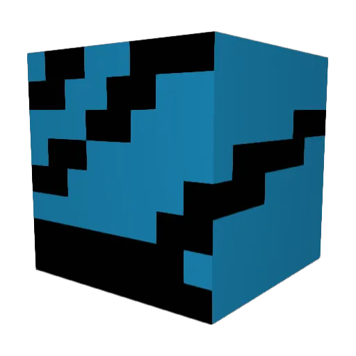 Chefalii Minecraft avatar head, 3D render