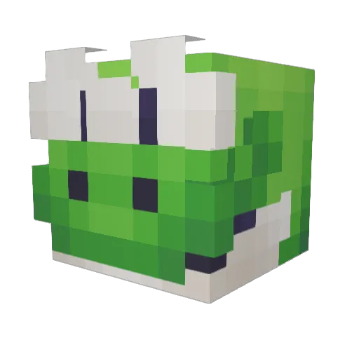 Chefboyryan Minecraft avatar head, 3D render